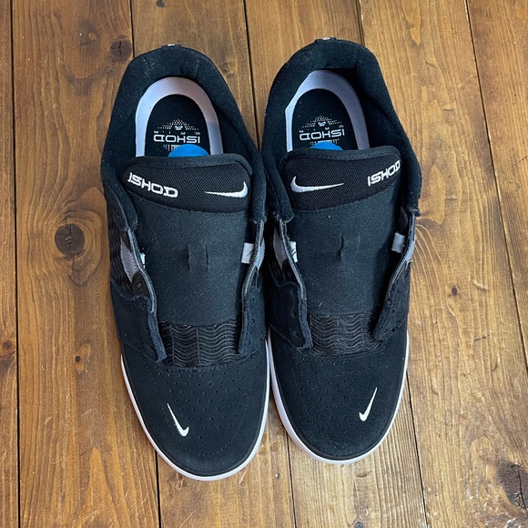 Nike SB Ishod Wair "Black/White" sneakers size 8 - Picture 2 of 9